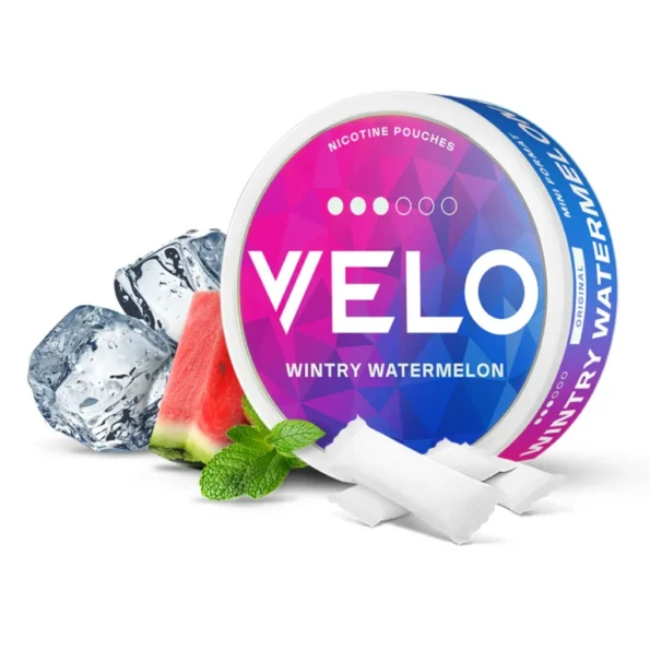 Velo Wintry Watermelon 10mg Nicotine Pouches in Dubai, UAE