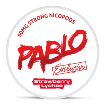 Pablo Strawberry Lychee 50mg Nicotine Pouches in Dubai, UAE