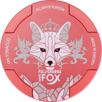 White Fox Full Charge 16mg Nicotine Pouches in Dubai, UAE