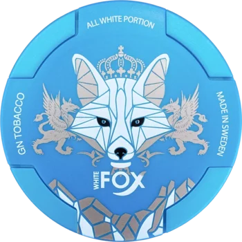 White Fox Mint Slim 16mg Nicotine Pouches in Dubai, UAE