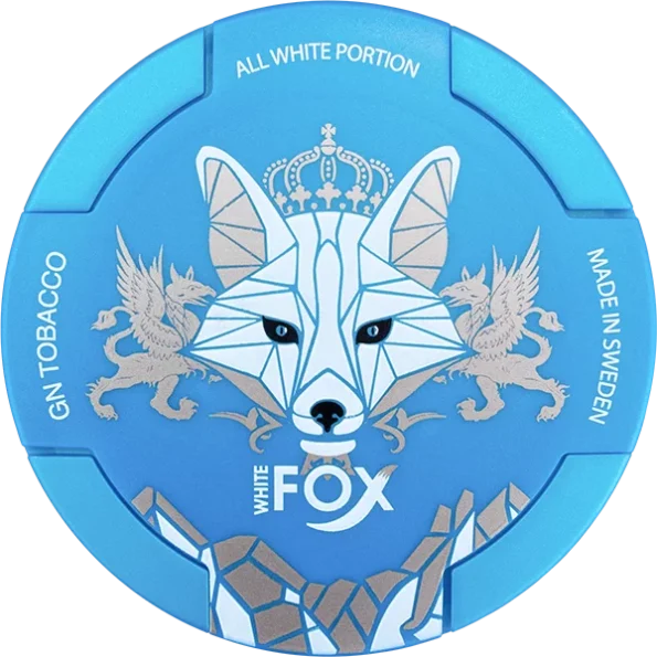 White Fox Mint Slim 16mg Nicotine Pouches in Dubai, UAE